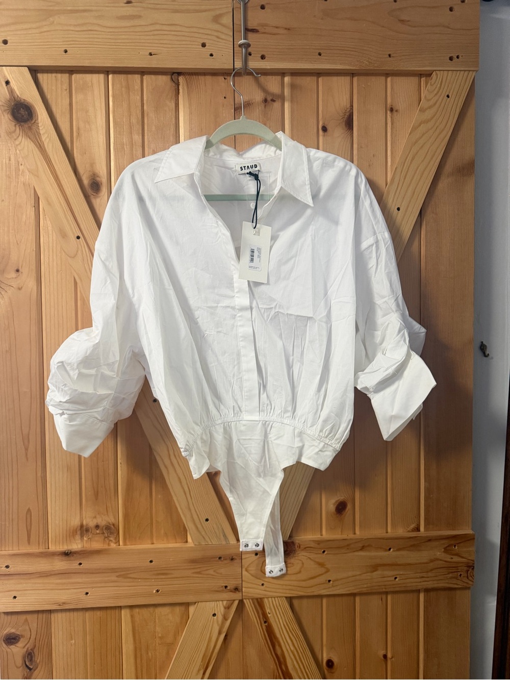 STAUD
White Traverse Bodysuit